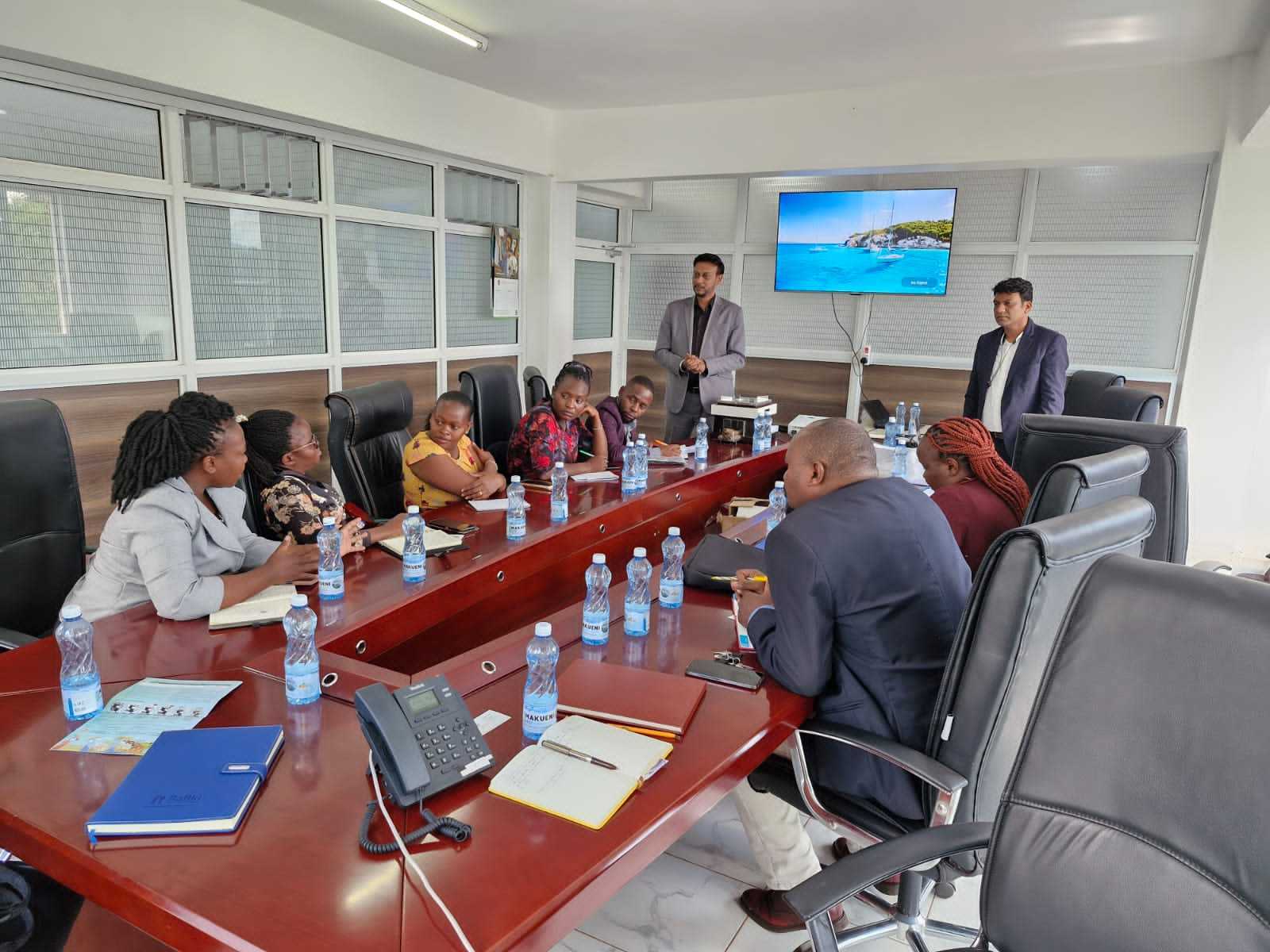 IRASHA team met with Kenyan government dignitaries in Kenya.