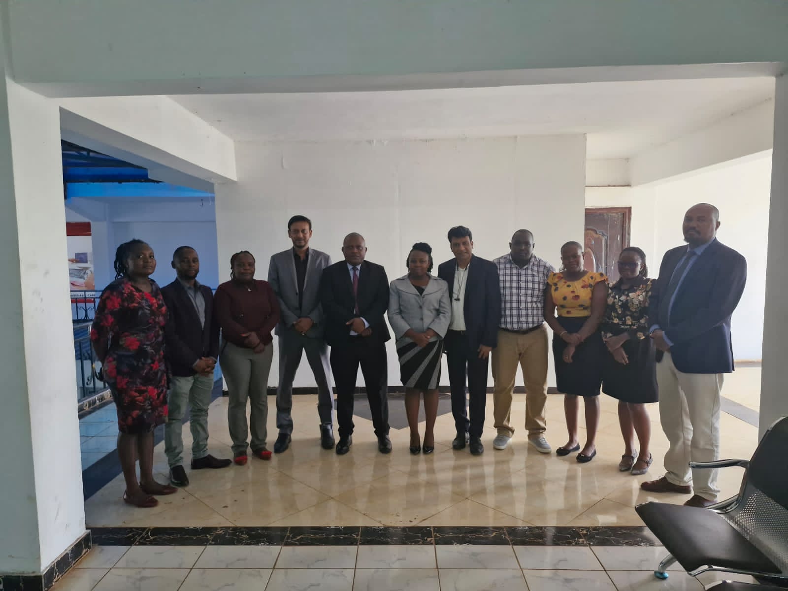 IRASHA team met with Kenyan government dignitaries in Kenya.