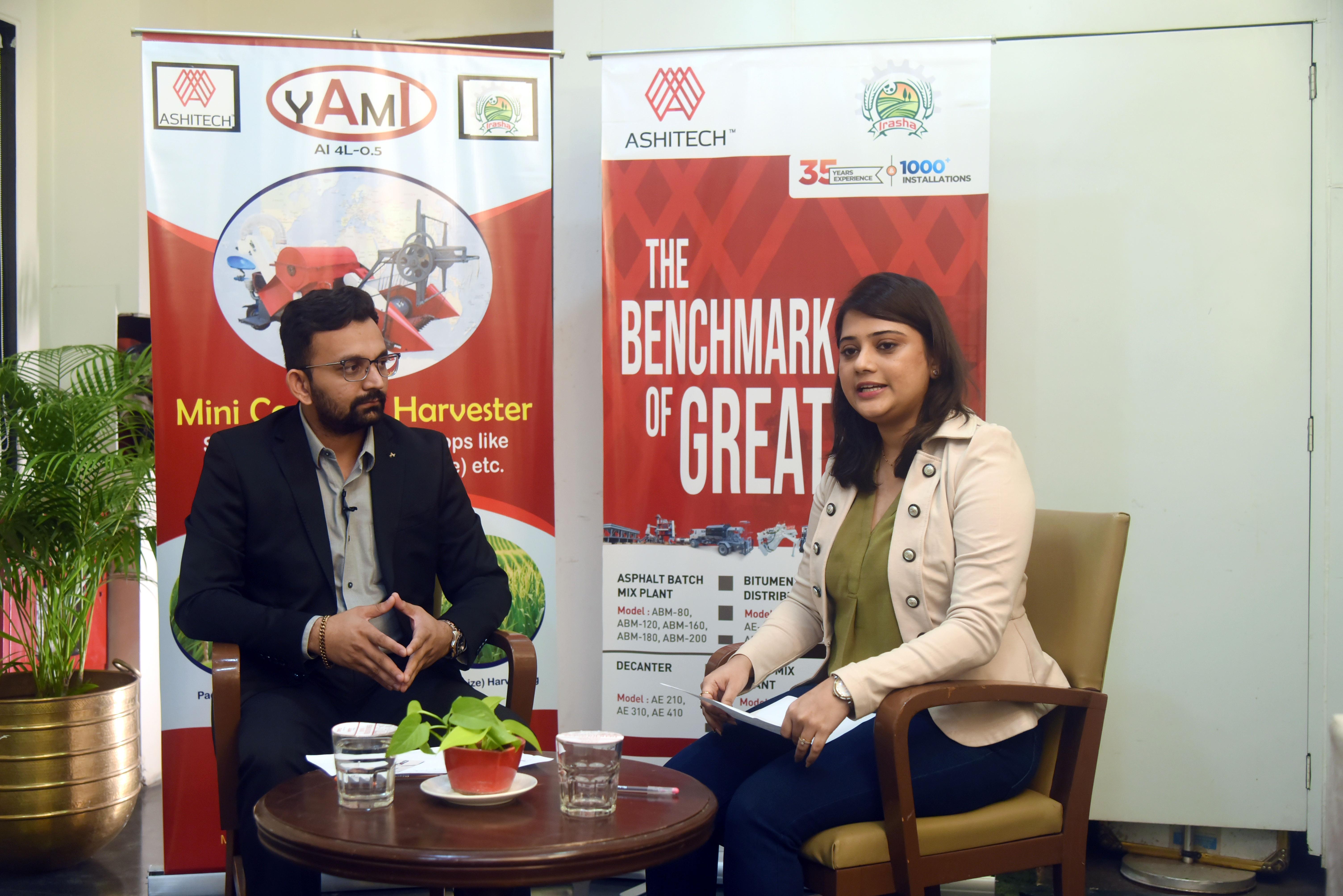 International Delegation With Gambain Diplomat